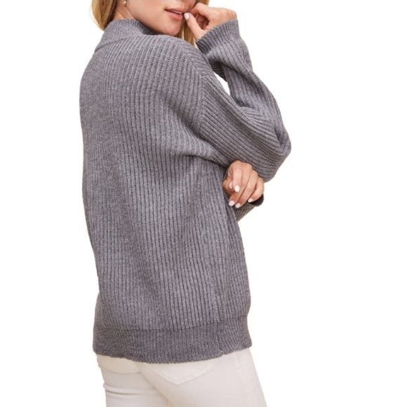 ASTR the Label Cutout Turtleneck Sweater - Picture 2 of 5